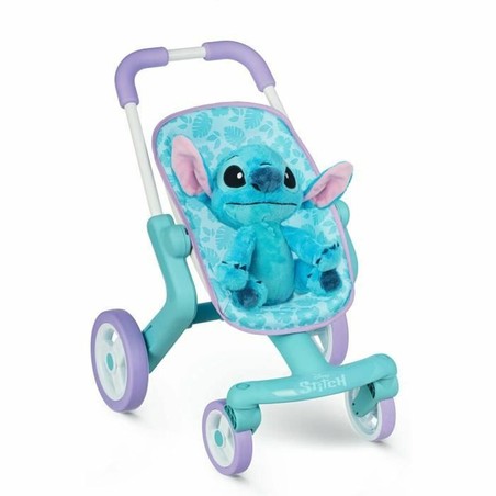 Juego Simbólico Niños: Silla Paseo Stitch Smoby para Muñecas
