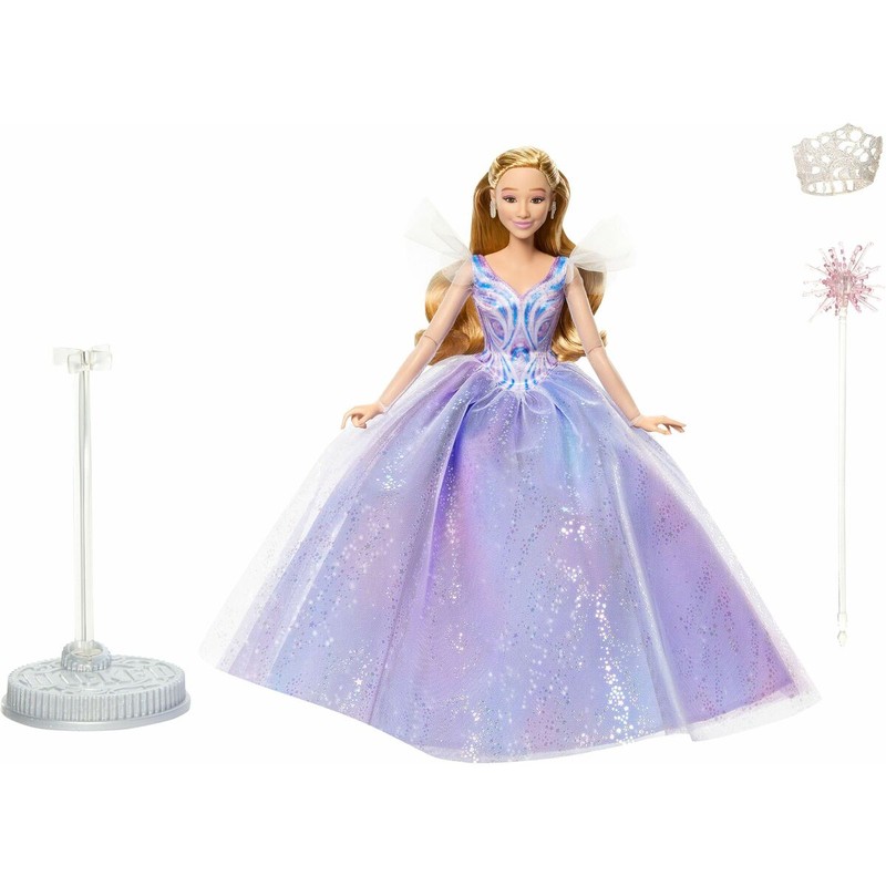 Set de muñeca articulada para niñas - Incluye 3 accesorios exclusivos