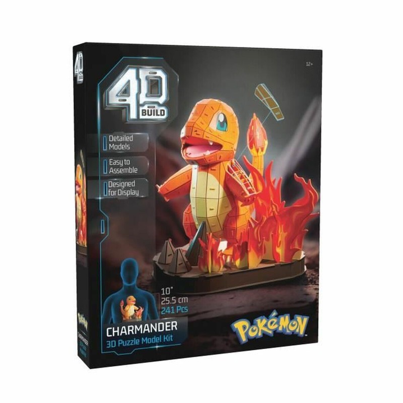 Figuras Acción Niños Spin Master: Puzzle 3D Charmander Pokémon - Compra online en MegaJuguetes