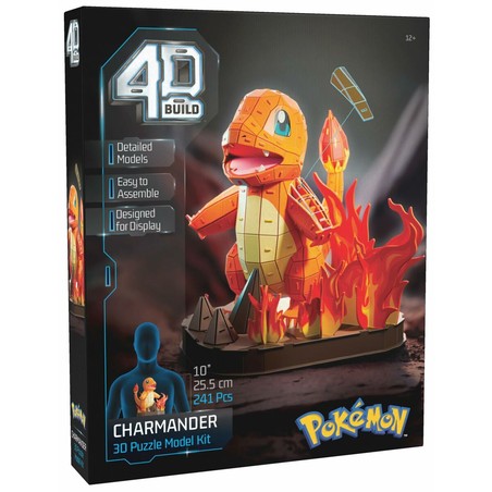 Figuras Acción Niños Spin Master: Puzzle 3D Charmander Pokémon