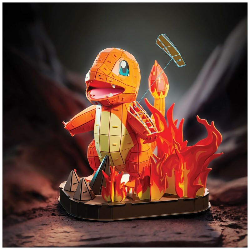 Figuras Acción Niños Spin Master: Puzzle 3D Charmander Pokémon