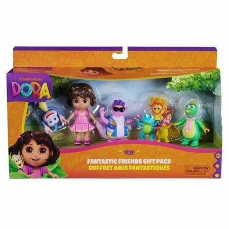 Figuras Acción Niños Dora: Set Amigos Articulados - Compra online en MegaJuguetes