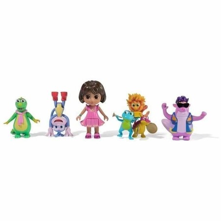 Figuras Acción Niños Dora: Set Amigos Articulados