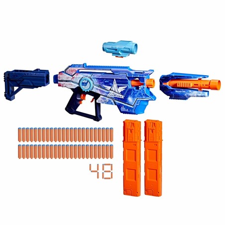 Juguetes Exterior Niños: Pistola de Dardos Nerf Motorizada Hasbro