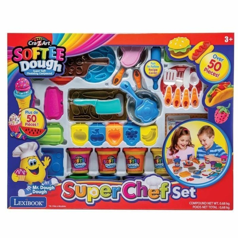 Kit manualidades infantil Lexibook con herramientas de modelado