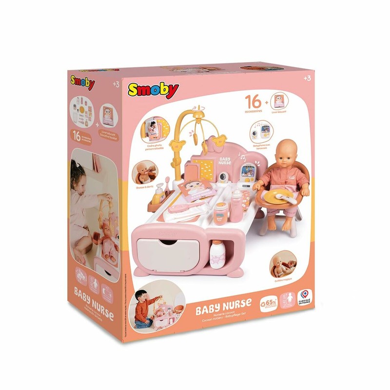 Juego Simbólico Niños Smoby - Set de Limpieza Educativo