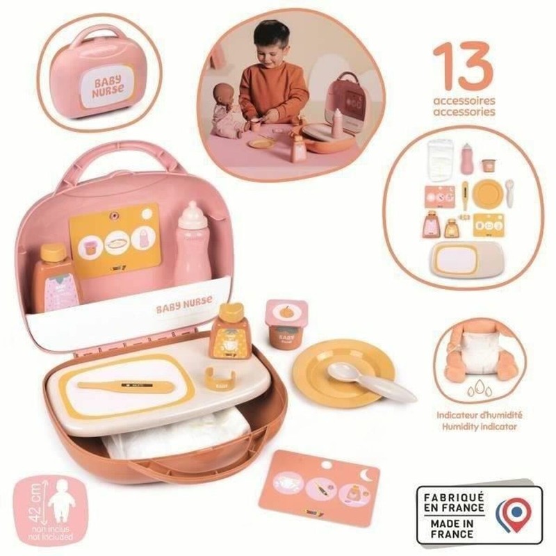 Juego Simbólico Niños Smoby: Set de Limpieza Educativo