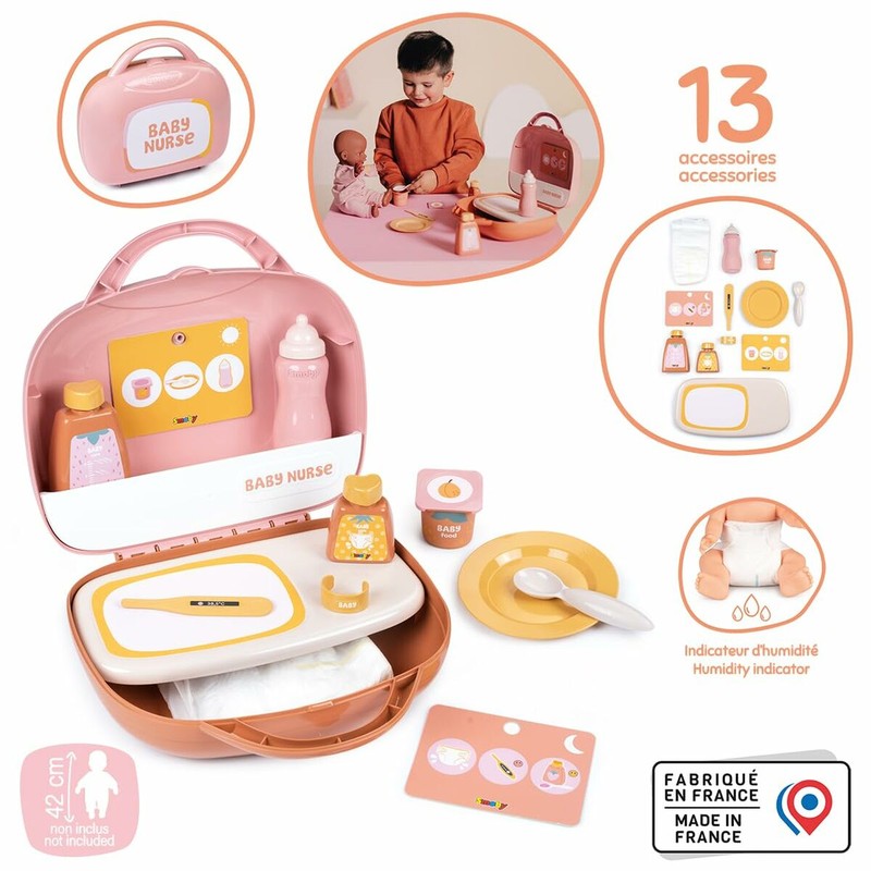 Juego Simbólico Niños Smoby: Set de Limpieza Educativo