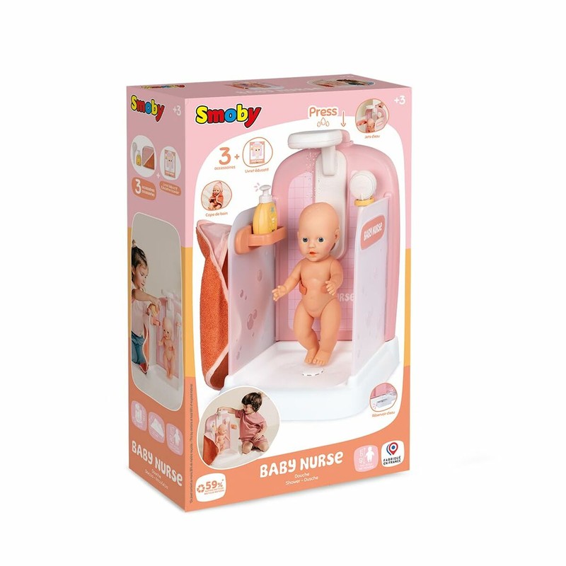 Juego Simbólico Niños Smoby: Set de Limpieza Educativo