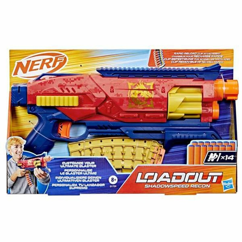 Juguetes Exterior Niños: Pistola Agua Nerf Shadowspeed - Compra online en MegaJuguetes