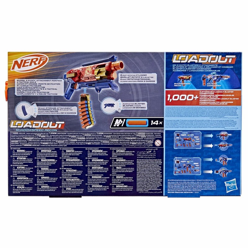 Juguetes Exterior Niños: Pistola Agua Nerf Shadowspeed