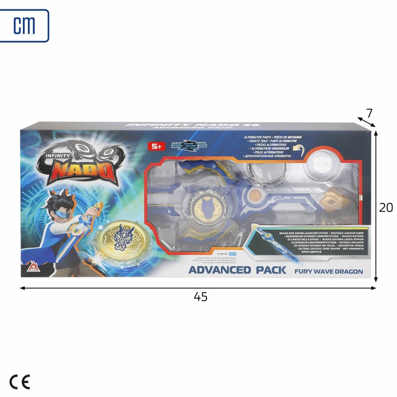 Figuras Acción Niños: Peonza Infinity Nado (4 Unidades)