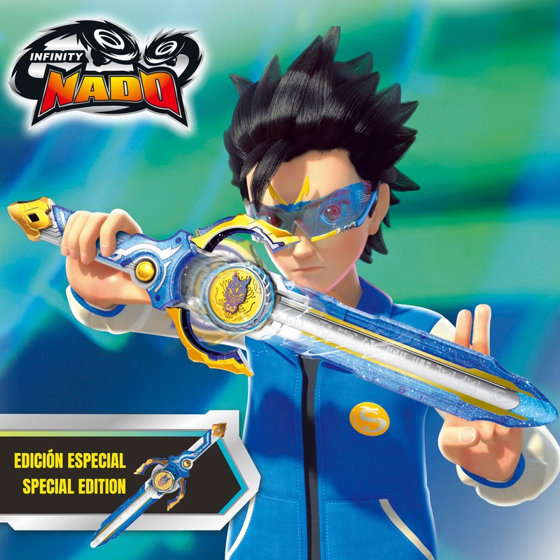 Figuras Acción Niños: Peonza Infinity Nado (4 Unidades)