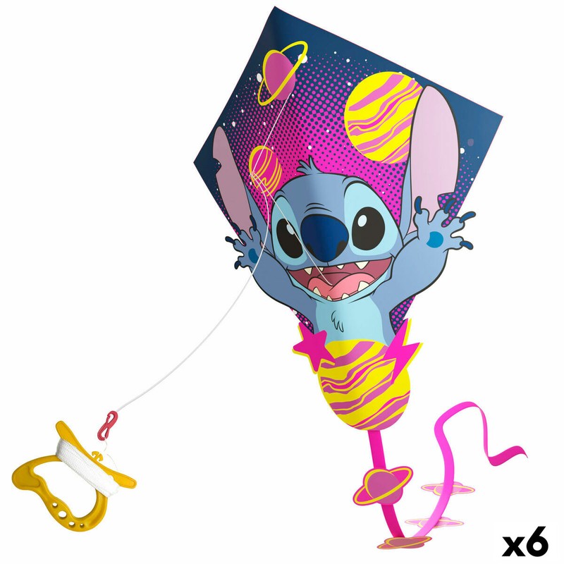 Juguetes Exterior Niños Cometa Stitch Pop-Up - Compra online en MegaJuguetes