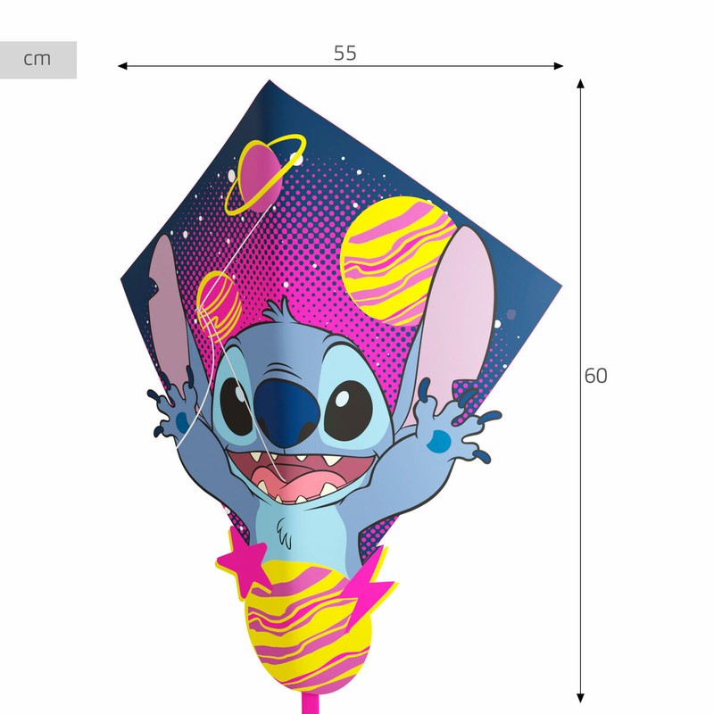 Juguetes Exterior Niños Cometa Stitch Pop-Up