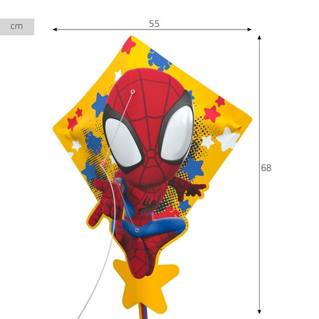 Juguetes Exterior Niños: Cometa Spider-Man Fácil de Volar