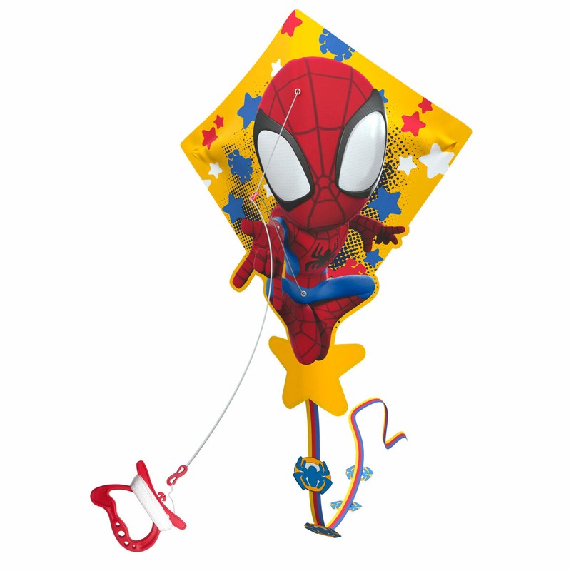 Juguetes Exterior Niños: Cometa Spider-Man Fácil de Volar