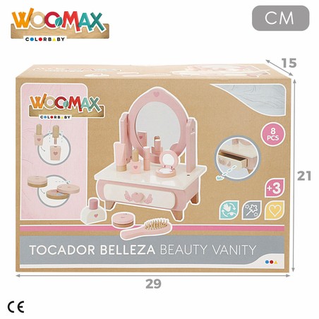 Juego Simbólico Niños: Tocador Woomax con Accesorios