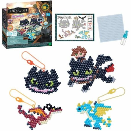 kit manualidades infantil con perlas de agua y plantillas