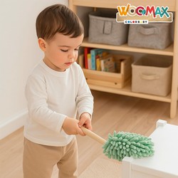 Juego Simbólico Niños Woomax: Set de Limpieza de Madera Educativo - Compra online en MegaJuguetes 2