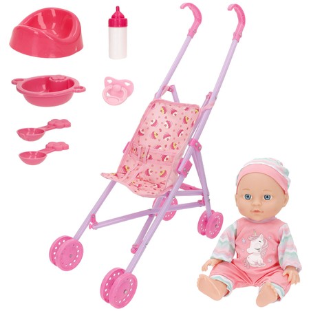 Muñecas Niñas Colorbaby - Bebé Interactiva con Silla y Accesorios - Compra online en MegaJuguetes