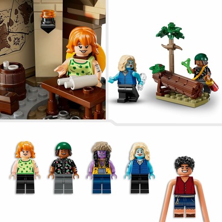 Niño construyendo LEGO One Piece, desarrollo motricidad fina
