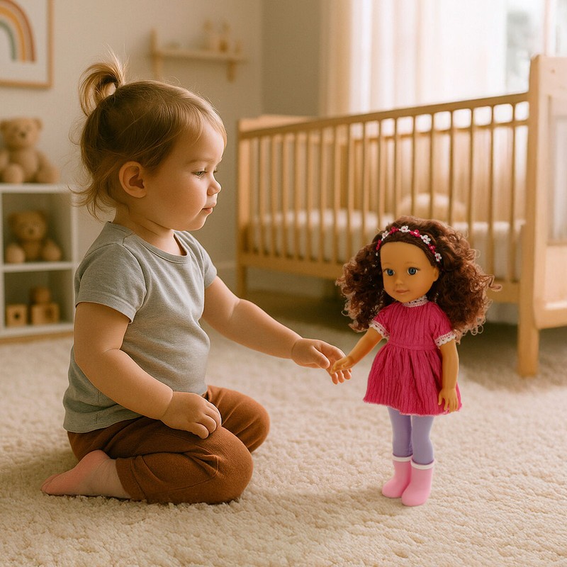 Figuras Acción Niños Colorbaby - Set 4 Muñecas Articuladas