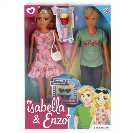 Figuras Acción Niños Isabella y Enzo - Cita de Cine Colorbaby - Compra online en MegaJuguetes