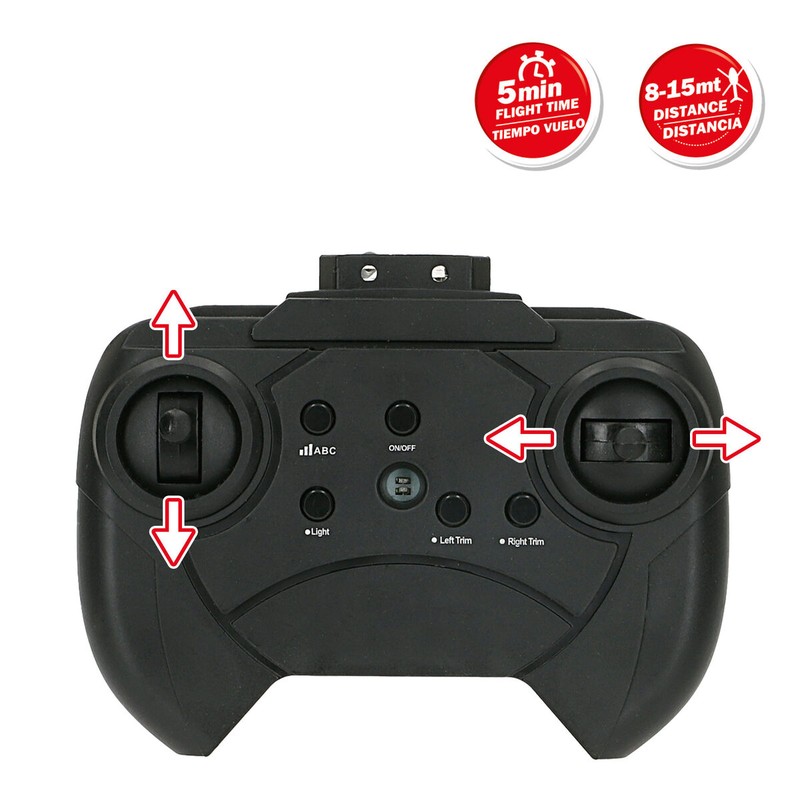 Coches Juguete Niños: Helicóptero Radiocontrol Speed & Go (4 Unidades)