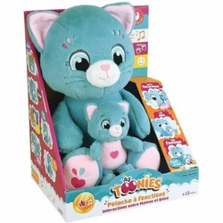 Peluche Jemini interactivo para bebés, suave y colorido 2