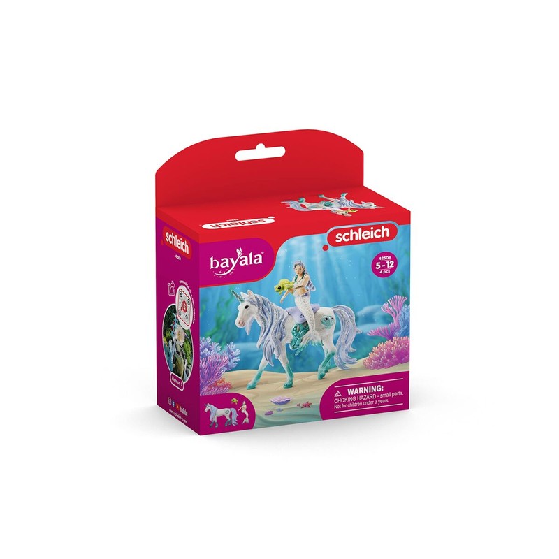 Figuras Acción Niños Schleich Bayala Unicornio Sirena 4 Piezas