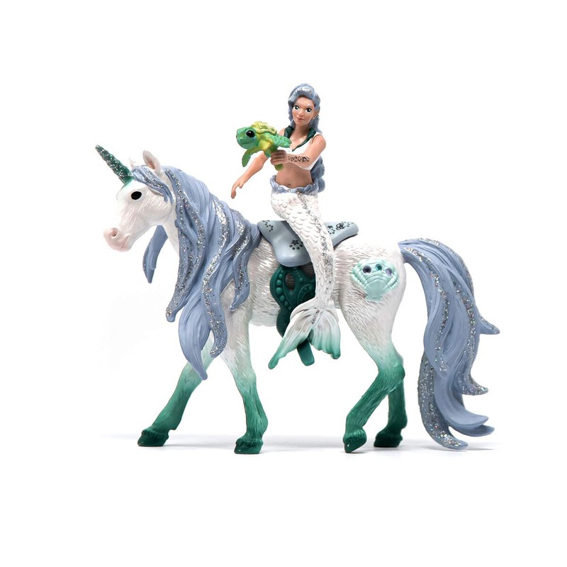 Figuras Acción Niños Schleich Bayala Unicornio Sirena 4 Piezas