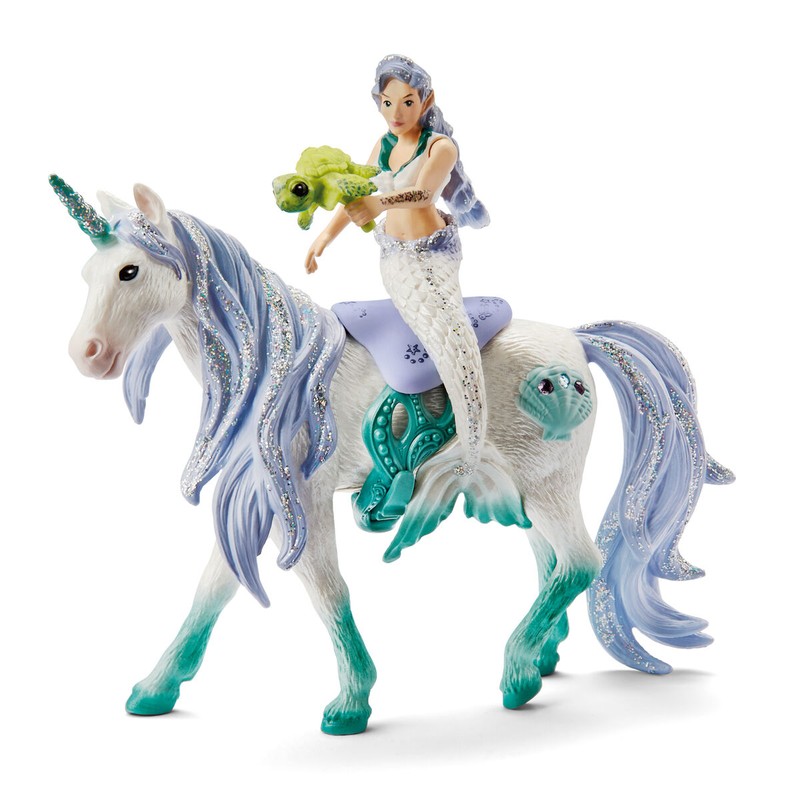 Figuras Acción Niños Schleich Bayala Unicornio Sirena 4 Piezas