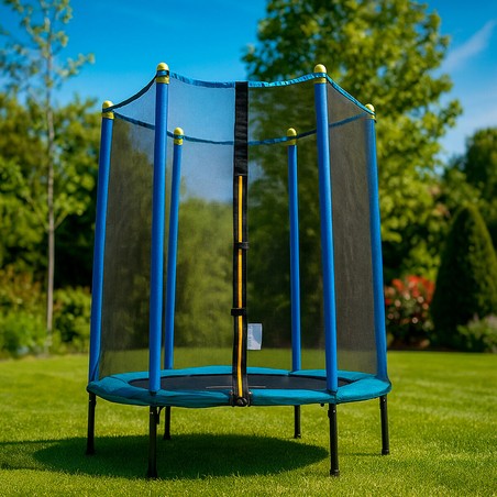 Juguetes exterior niños: Cama Elástica Infantil Zuply con Red - Compra online en MegaJuguetes