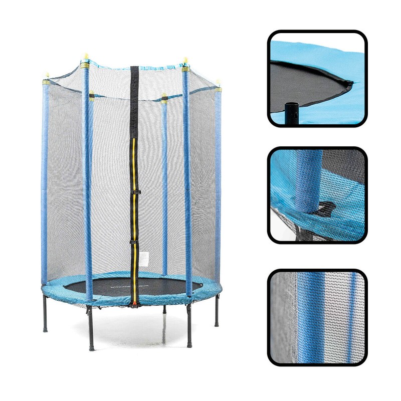 Juguetes exterior niños: Cama Elástica Infantil Zuply con Red - Compra online en MegaJuguetes