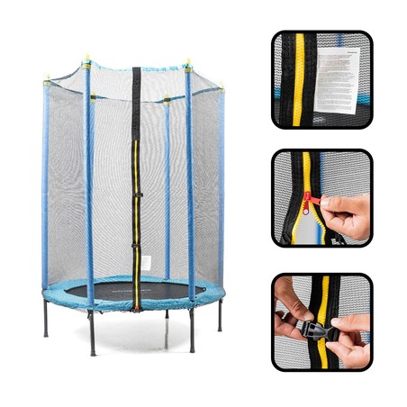 Juguetes exterior niños: Cama Elástica Infantil Zuply con Red - Compra online en MegaJuguetes