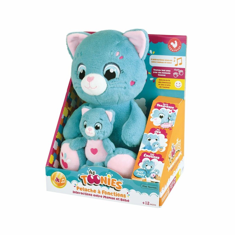 Peluche Jemini en entorno de juego infantil, fomentando la imaginación