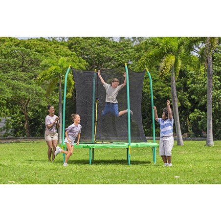 Juguetes Exterior Niños: Cama Elástica Bestway con Red de Seguridad 244x220 cm - Compra online en MegaJuguetes
