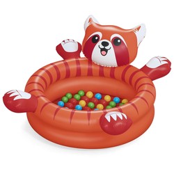 Juguetes exterior niños: Piscina de Bolas Hinchable Bestway Panda Acolchada - Compra online en MegaJuguetes