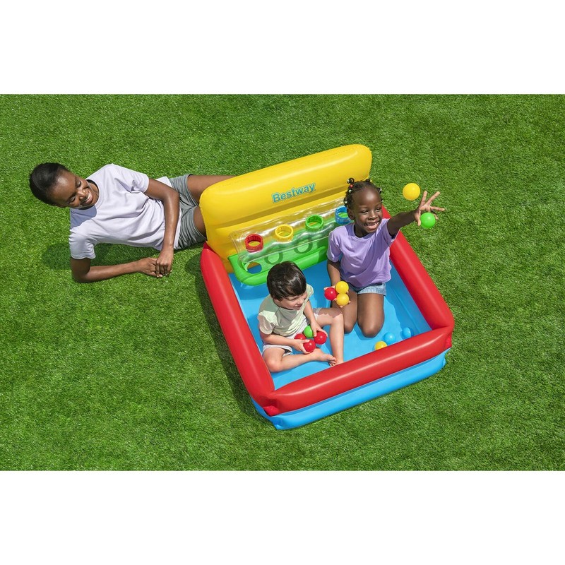 Juguetes Exterior Niños: Piscina Hinchable Bestway con Bolas y Juegos - Compra online en MegaJuguetes