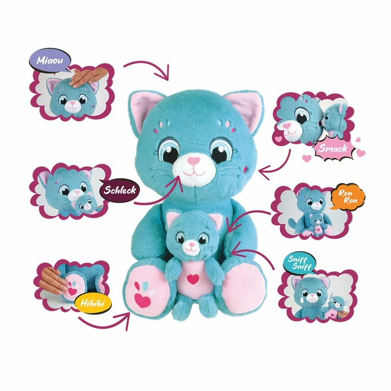 Dimensiones del Peluche Jemini: 20x22x7 cm, tamaño ideal para bebés