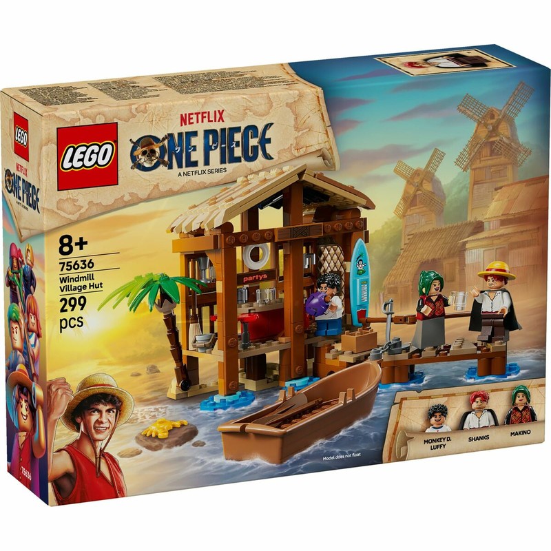 Caja del set LEGO ONE PIECE Bar del Pueblo Fucsia