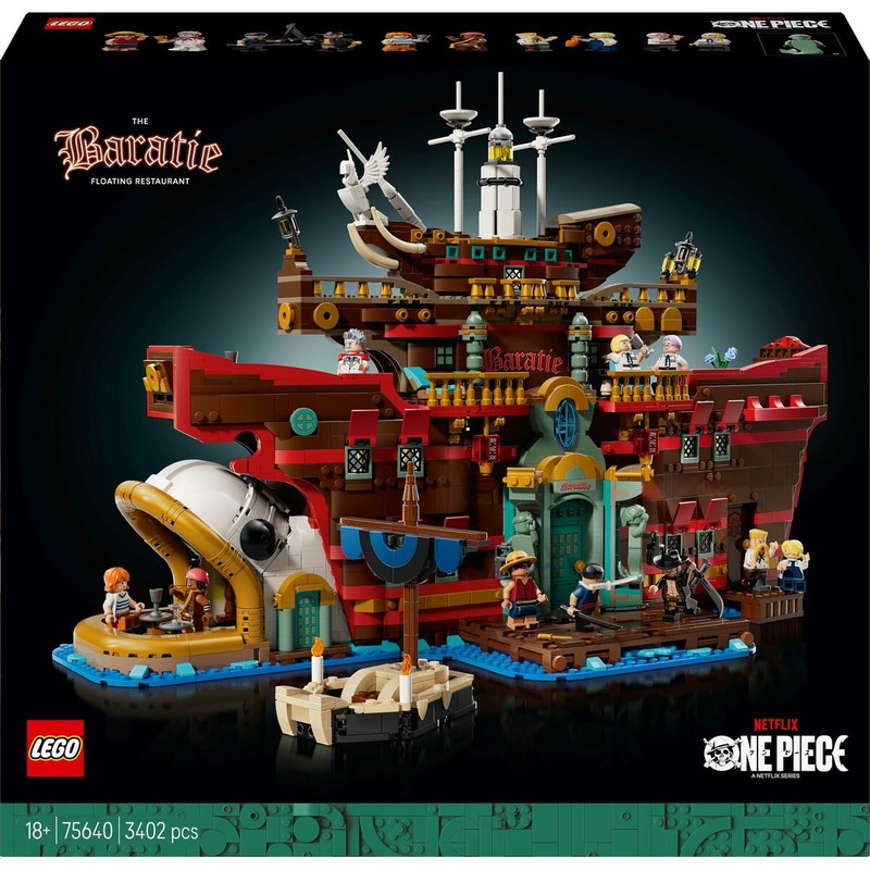 Caja del juego de construcción LEGO para mayores de 18 años