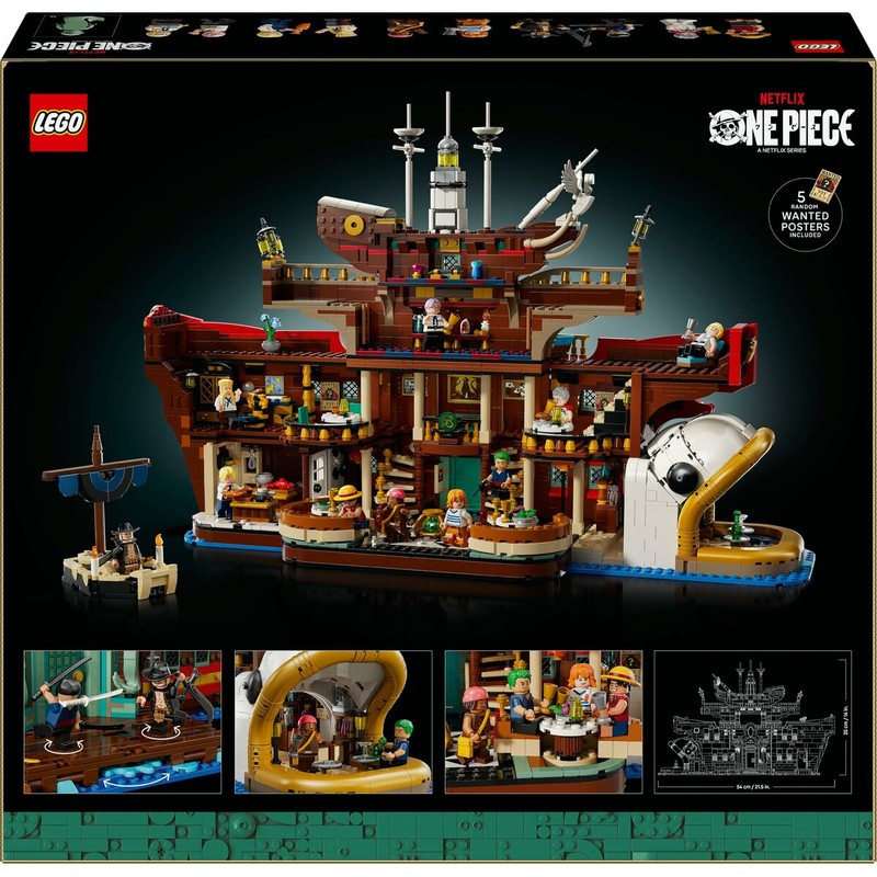 Detalles de ensamblaje del juego de construcción LEGO premium