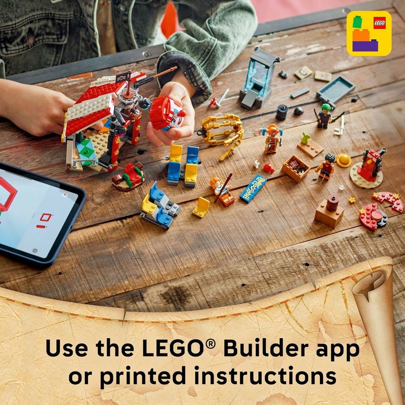 Bloques construcción infantiles set LEGO Buggy Gran Carpa