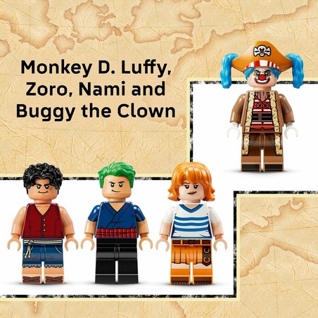 Set construcción educativo LEGO One Piece para 8 años