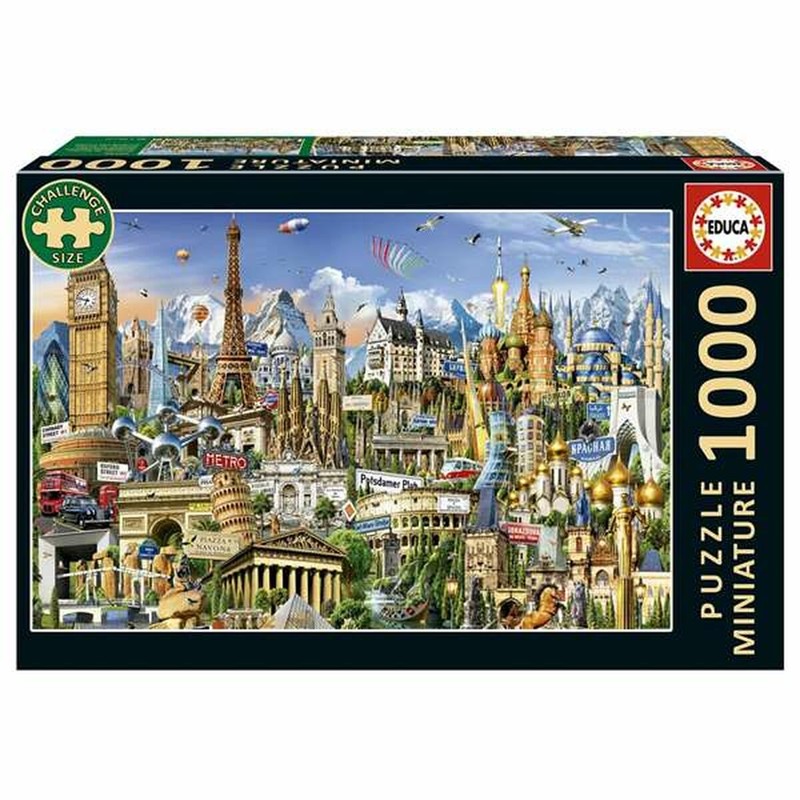 Caja del puzzle Educa calidad, ideal como regalo puzzle para adultos.