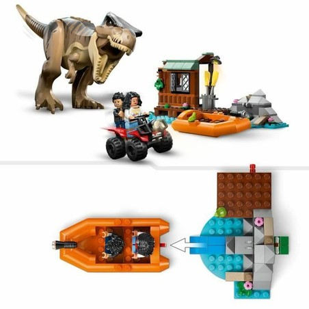 Escena escape T.Rex LEGO para niños