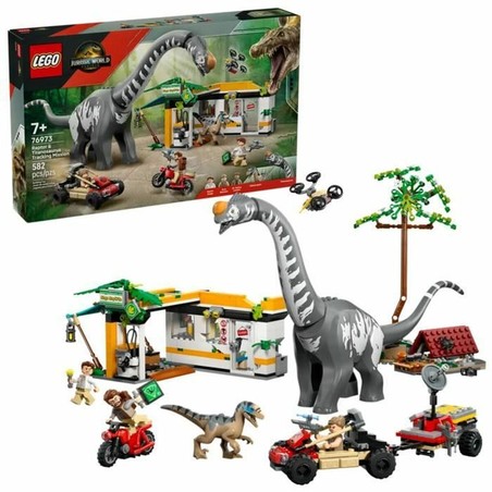 Lego 76973, vista completa del juego de construcción de Jurassic World