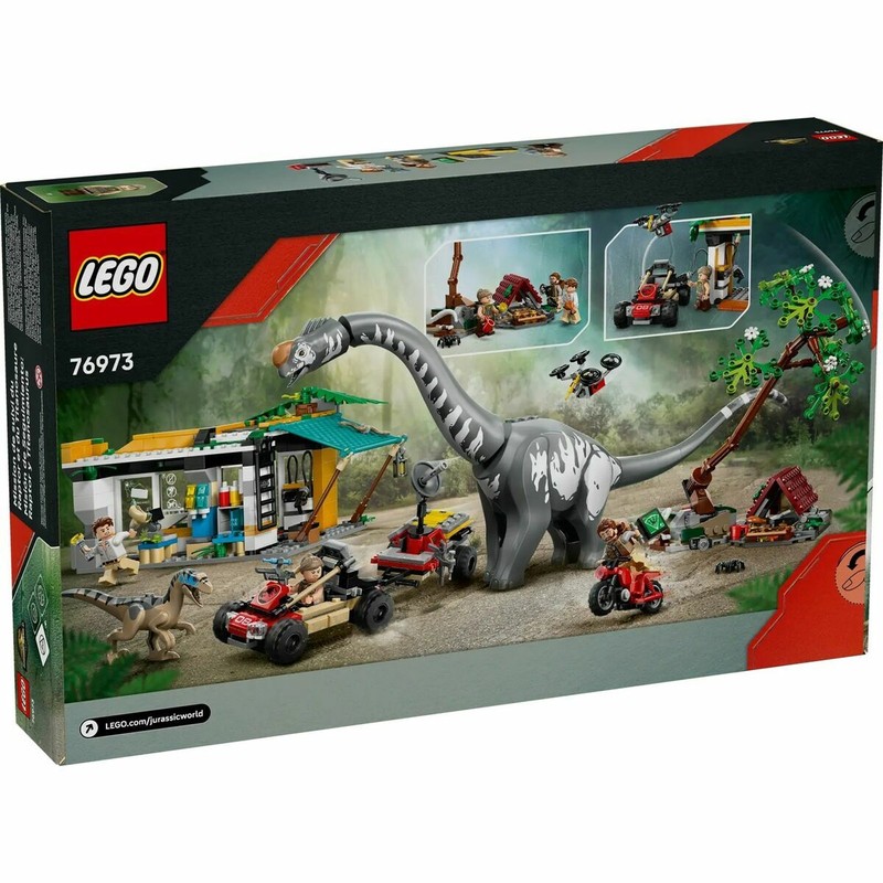 Piezas de plástico resistente del set Lego 76973, durabilidad asegurada